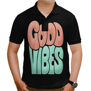 Kaos Polo DISTRO Collection G_BLACK FOREVER