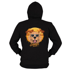 Hoodie Zipper Summer Paradise