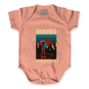 Baby Jumper Retro Hiking Adventure In Mountain