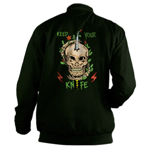Jaket Bomber KEEP YOUR KNIFE