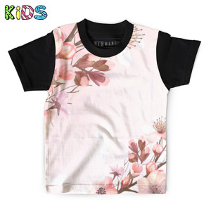 Kaos Anak Full-Print sakura