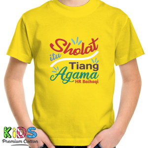 Kaos Sholat itu tiang Agama