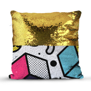 Bantal Ajaib Neo memphis background 2