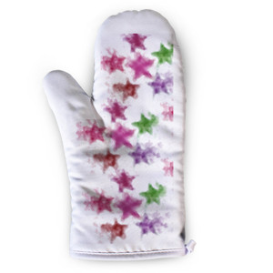 Sarung Tangan Pemanggang Bintang (Star Watercolor)