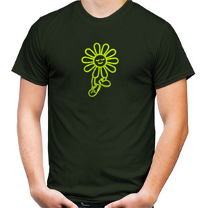 Kaos Walk flower t=shirt