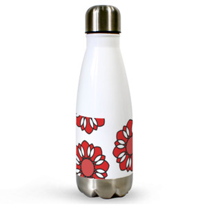 Botol Termos Bunga Merah (Red Flower)