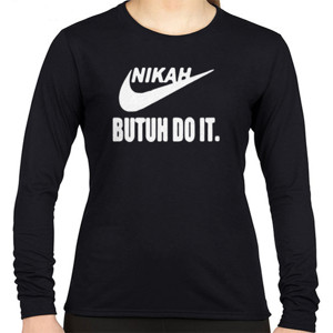 Kaos NIKAH BUTUH DO IT