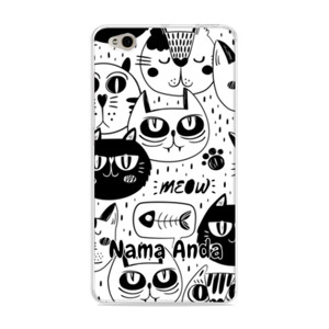 Casing HP Cat lover black and white