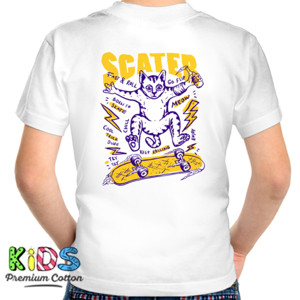 Kaos super cat skater back