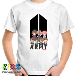Kaos JBR Kaos BTS army