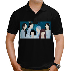 Kaos Polo (G)-idle Hwaa Drawing 