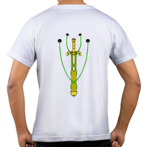 Kaos  Pedang emas