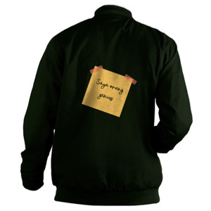 Jaket Bomber Saya orang genius