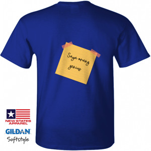 Kaos Saya orang genius