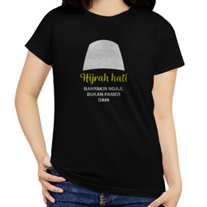 Kaos Hijrah Hati: Jangan Pamer Dahi