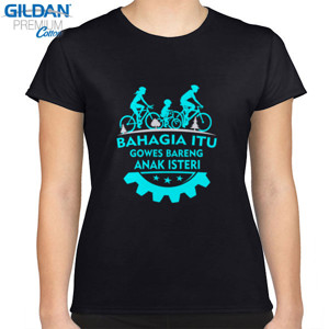 Kaos Kaos Sepeda Bahagia Itu Gowes