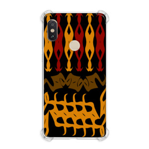 Casing HP Abstrak Kayu