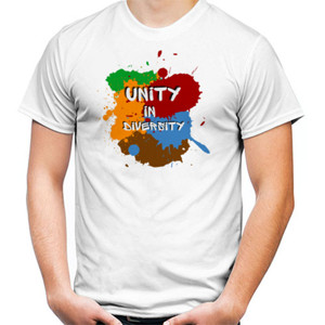 Kaos UNITY IN DIVERSITY IN COLORS