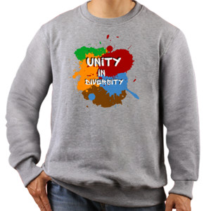 Jaket Sweater UNITY IN DIVERSITY IN COLORS