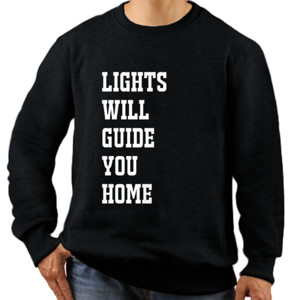 Jaket Sweater Kaos Coldplay "Lights will guide"