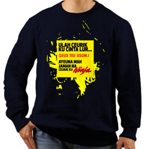 Jaket Sweater Kaos Ulah Ceurik