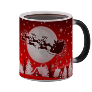 Mug Bunglon Christmas Red Night