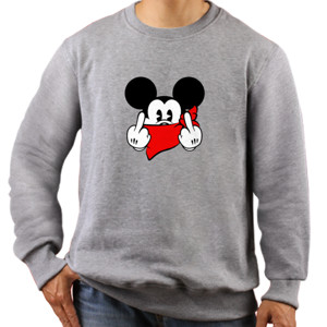 Jaket Sweater Micky Disappointed