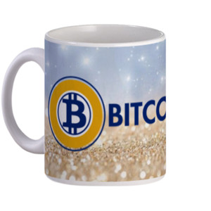 Mug Bitcoin Gold