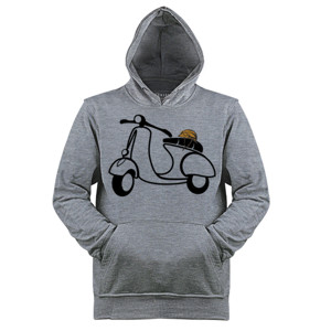 Jaket Hoodie VESPA