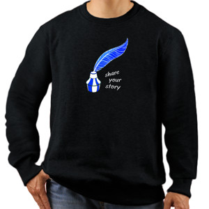 Jaket Sweater handwriting