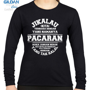 Kaos Terbiasa Pacaran Model 2