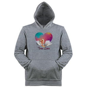 Jaket Hoodie  True Love