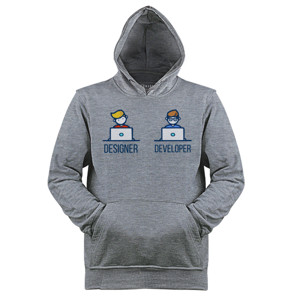 Jaket Hoodie Designer Developer
