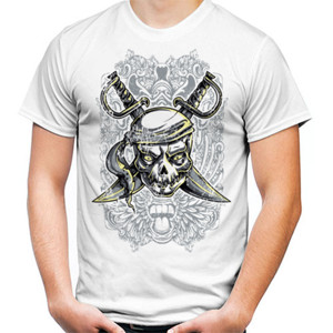 Kaos Skull Pirate