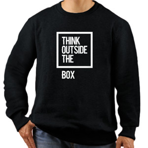 Jaket Sweater Think Outside The Box | RedMango
