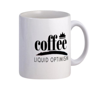 Mug Coffee Liquid Optimism | Mug Unik