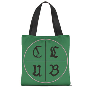 Tas Tote Fullprint CLUB TYPOGRAPHY 20