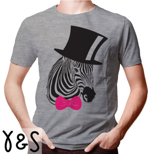 Kaos Zebra Hipster