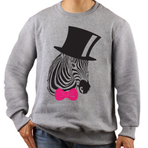 Jaket Sweater Zebra Hipster