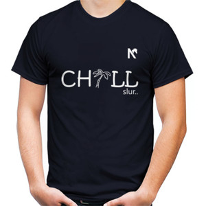 Kaos Chillslur v.1 (warna gelap)