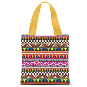 Tas Tote Fullprint Tribal Verbal