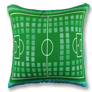 Bantal football arena vektor