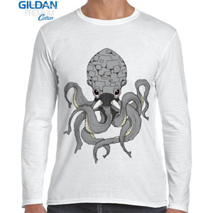 Kaos The Octopus Kaos Lengan Panjang (M)