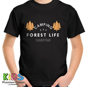 Kaos Distro Camping forest life