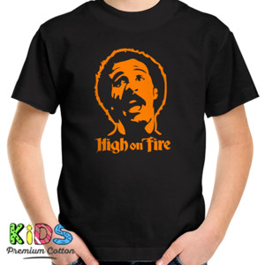 Kaos New HIGH ON FIRE Concer Japan Band