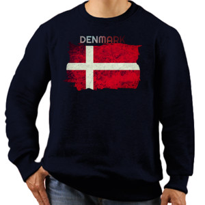 Jaket Sweater Supporter Team Denmark