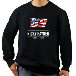 Jaket Sweater  RIP Nicky Hayden moto gp 1981 2017