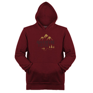 Jaket Hoodie Adventure is out there
