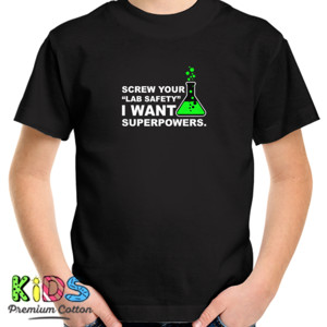 Kaos Funny Lab Safety Science Geek