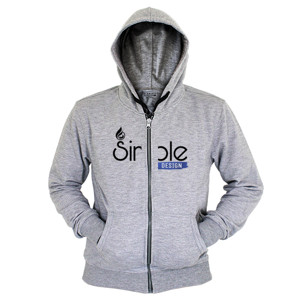 Hoodie Zipper LINGLING - Simple Design